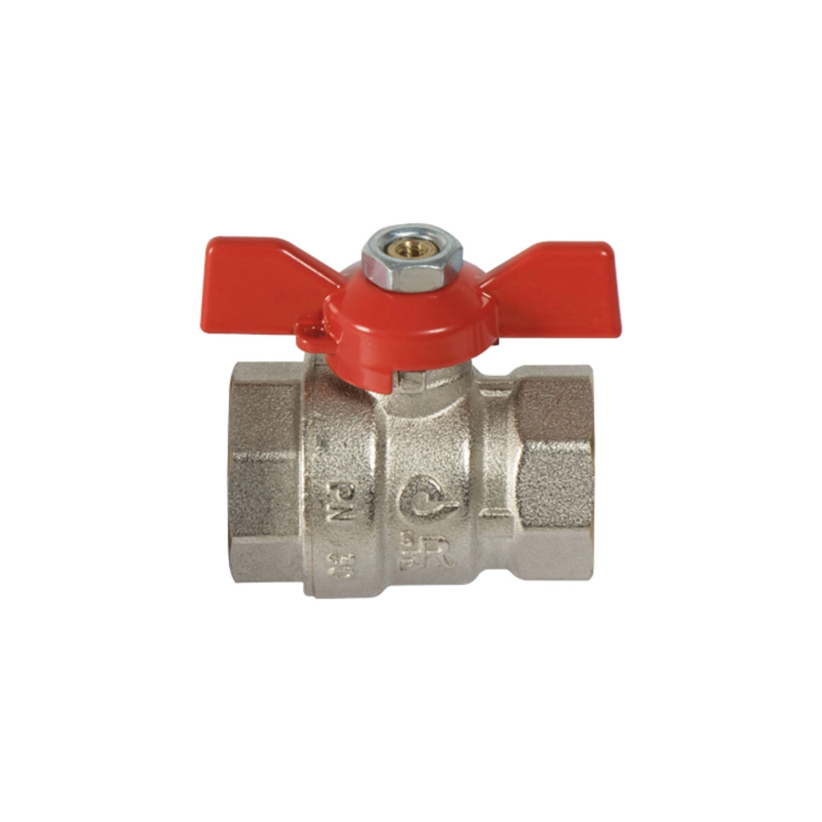 Шаровой кран Comisa 41.31.675 1/2"х1/2" ВВ прямой, латунь (41.31.675)