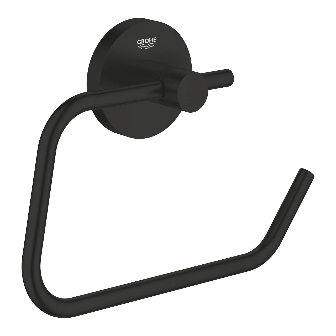 Держатель для туалетной бумаги Grohe Essentials латунь, черный матовый (1024722430)