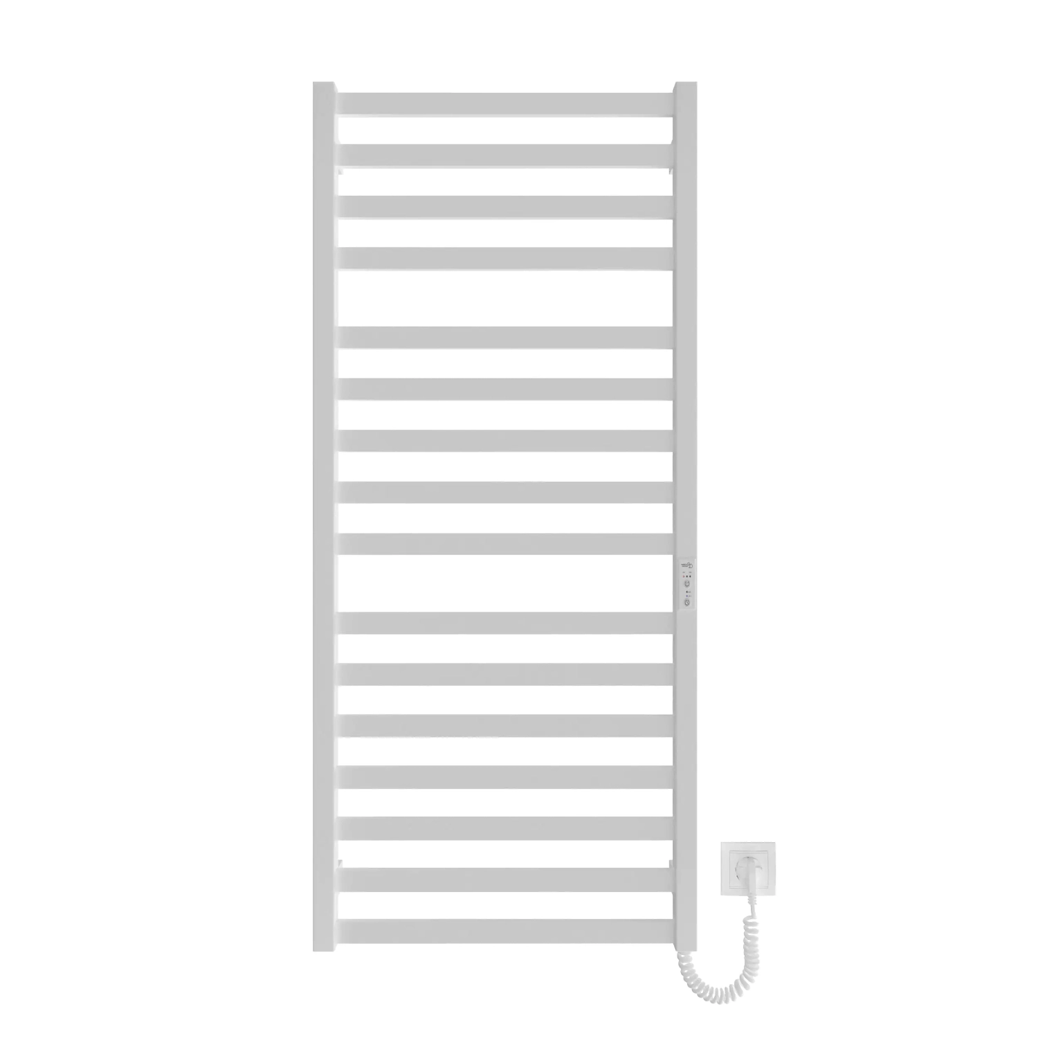 Дизайнерский полотенцесушитель  Hygge Family Oxford 1170x530 электрический, белый + регулятор (6.1.0203.06.WM)