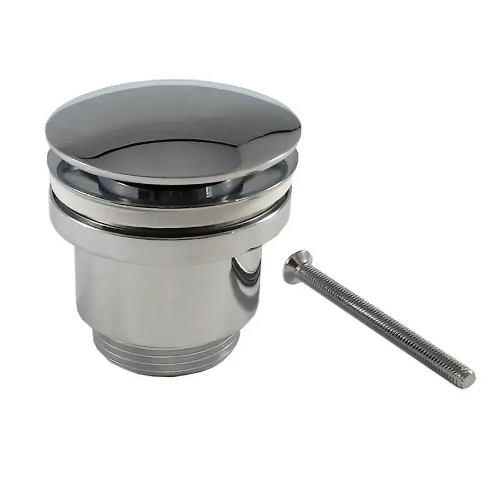 Донный клапан Frap F62 1 1/4" для раковины, хром