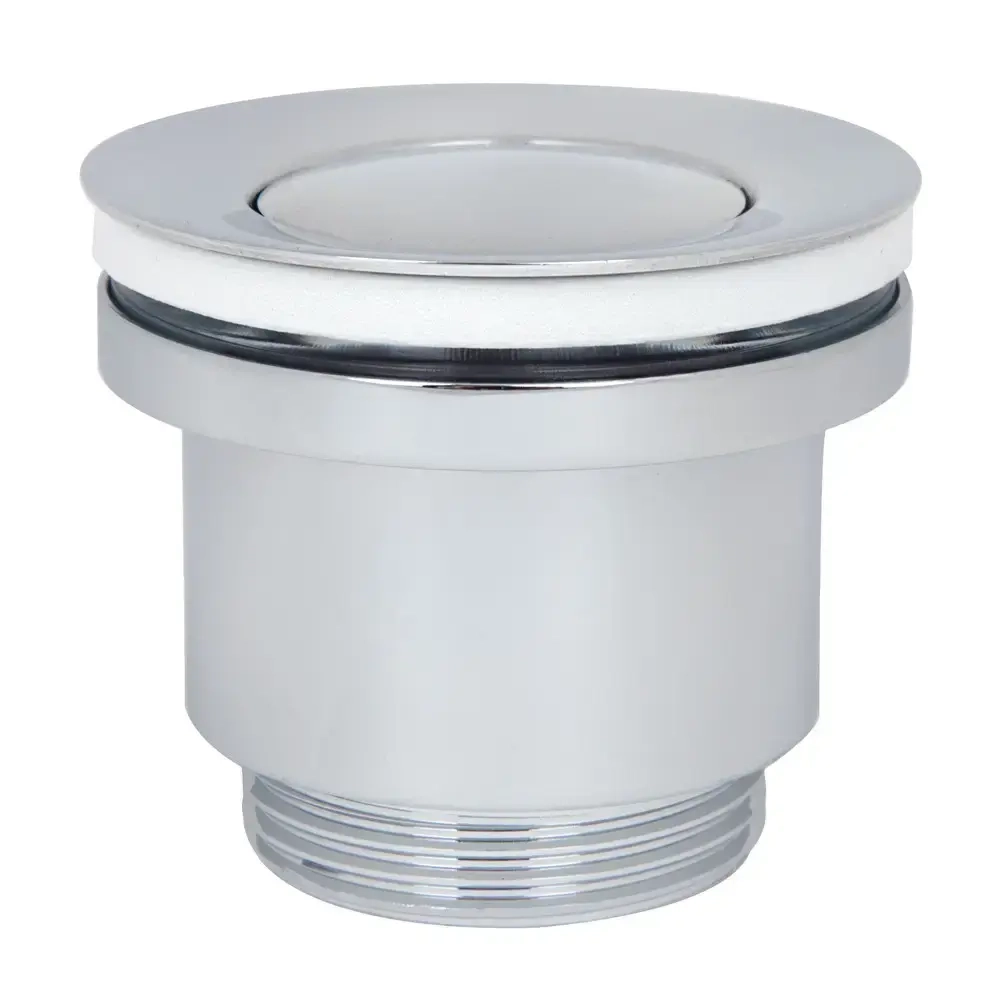 Донный клапан Wezer WHR 103 1 1/4" для раковины, хром
