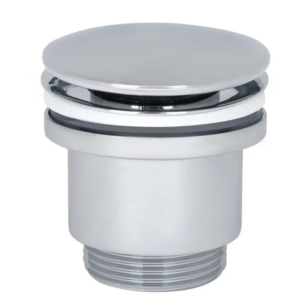 Донный клапан Wezer WHR 102 1 1/4" для раковины, хром