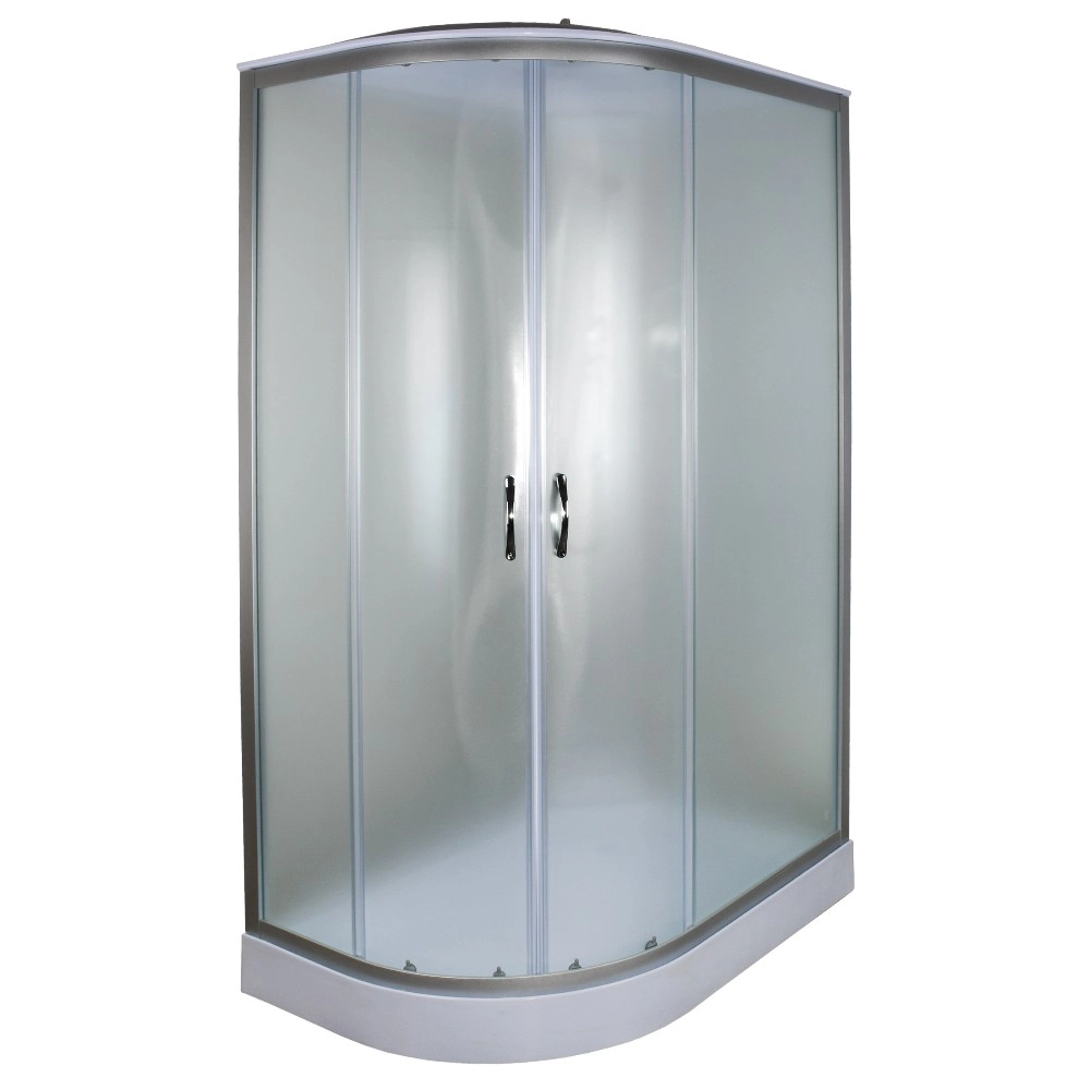 Душевой бокс Bravo REGA 185x120x80 полукруглый, стекло 4 мм