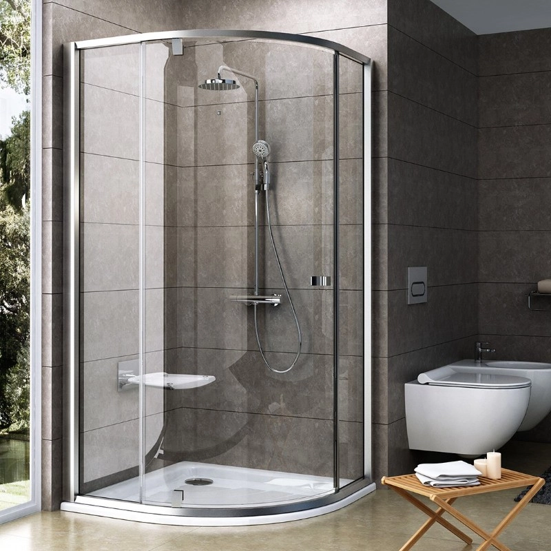 Душевая кабина RAVAK Pivot PSKK3-90 190x90x90 стекло 6 мм, без поддона (37677U00Z1)