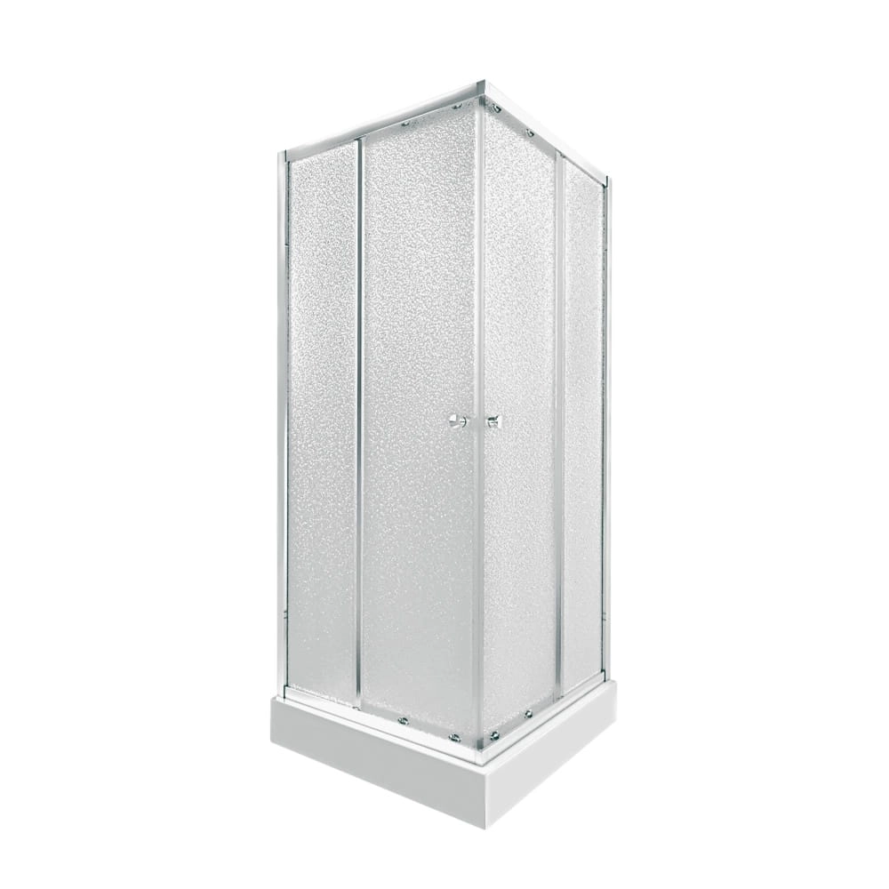 Душевая кабина Qtap Presto 197x90x90 стекло 5 мм, с поддоном, хром (PRECRM1099SP5SET)