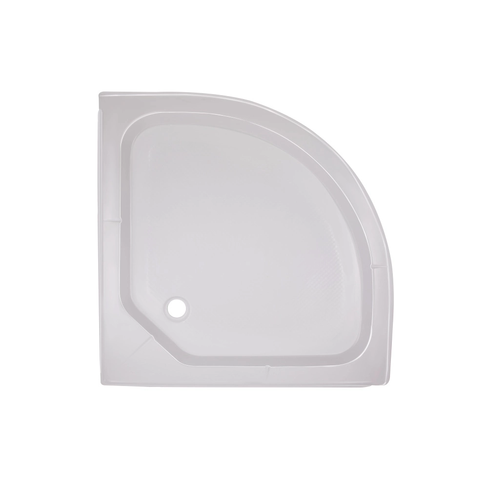 Душевой поддон Lidz Kapielka 80x80 полукруглый, белый (LKAST808014)