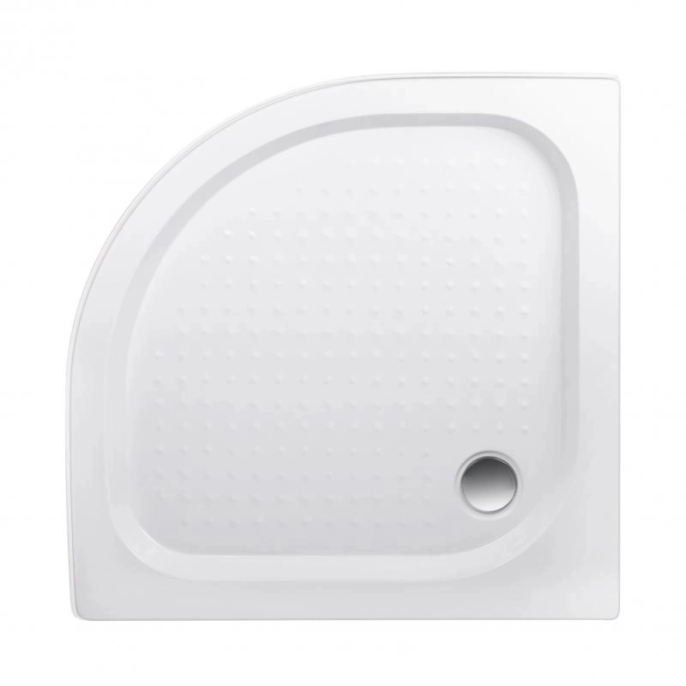 Душевой поддон Lidz Kapielka 90x90 полукруглый, белый (LKAST909014)