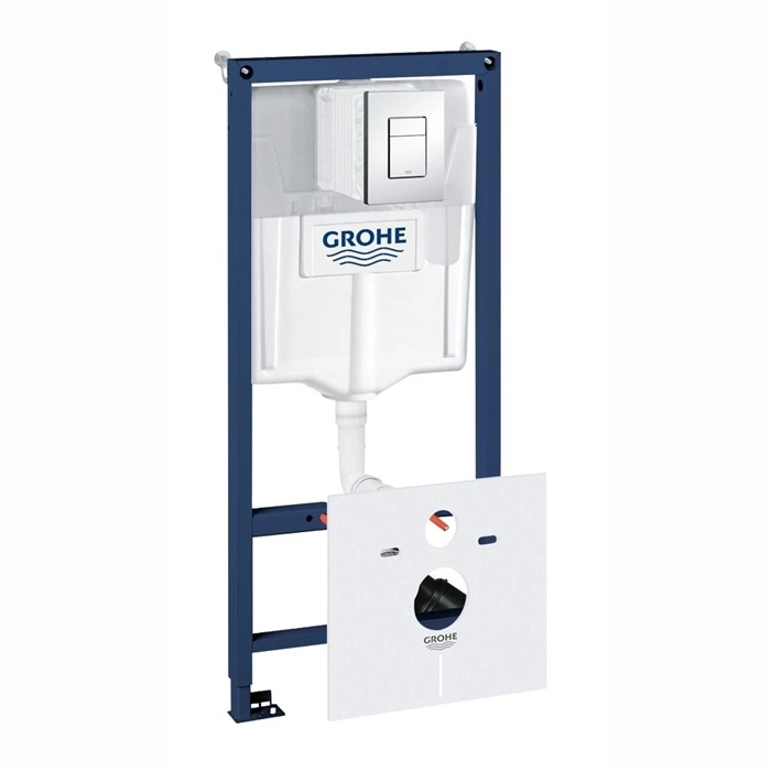 Комплект 2в1 инсталляция для унитаза GROHE RAPID SL (38827000) + клавиша смыва (387320000)
