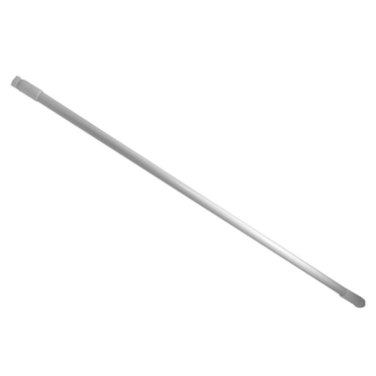 Карниз для ванной MILLZ 140-260 см телескопический, алюминиевый, белый (MRS-P-073)