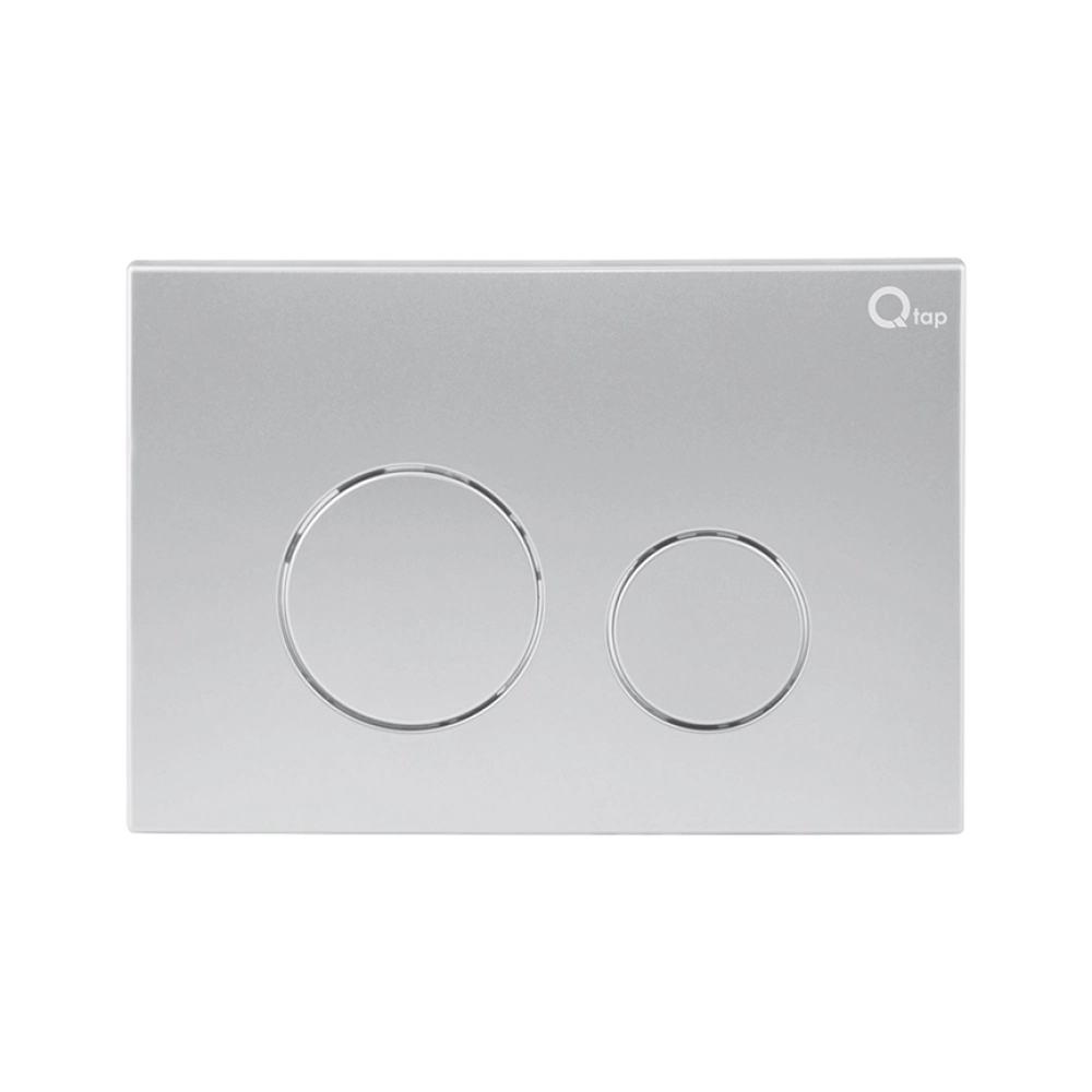 Кнопка для инсталляции Qtap Nest круглая, сатин (QT0111M11111SAT)