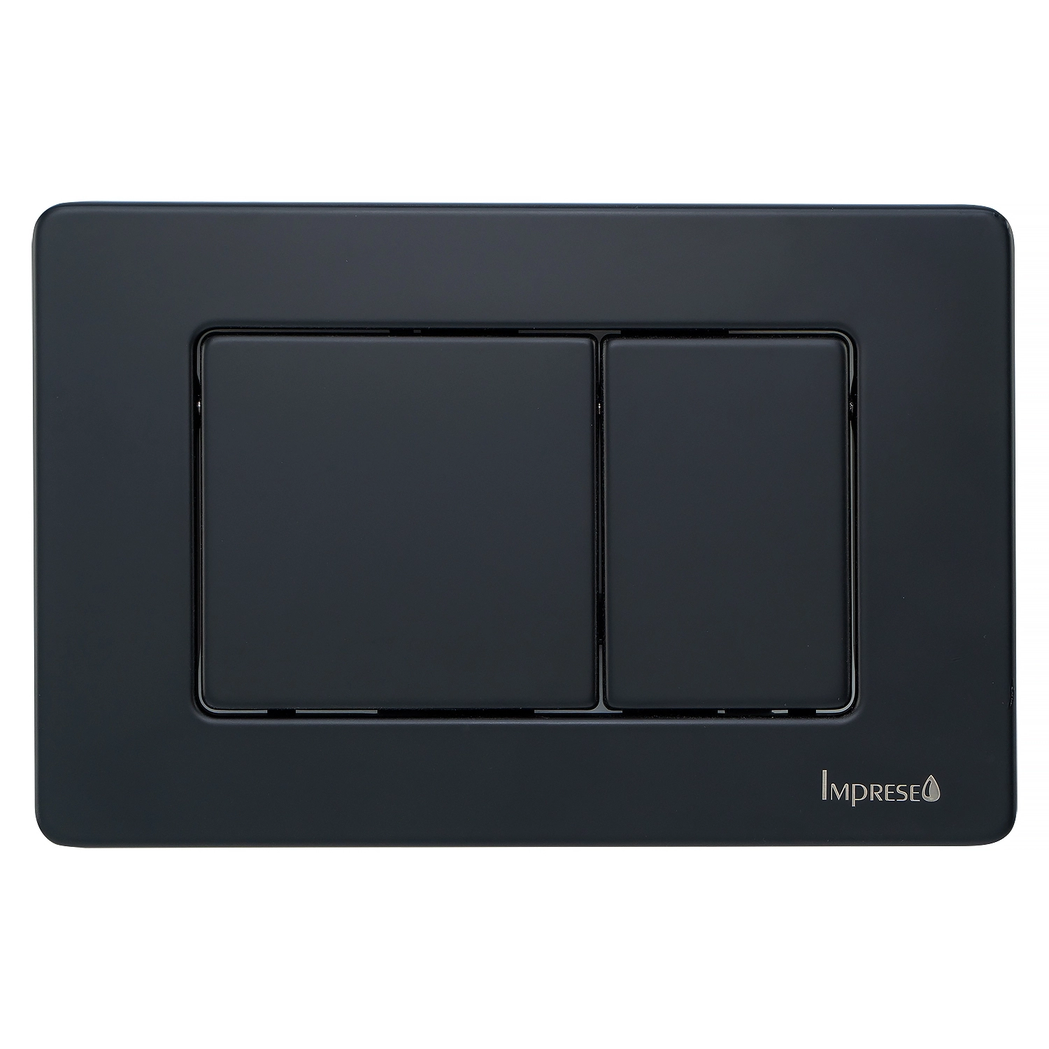 Кнопка для инсталляции Imprese I-Frame прямоугольная, черный (i7112SB)