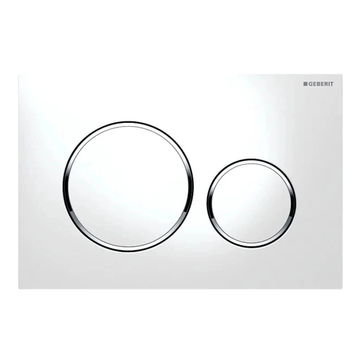 Кнопка смыва Geberit Sigma 20 круглая, белый глянцевый (115.882.KJ.1)