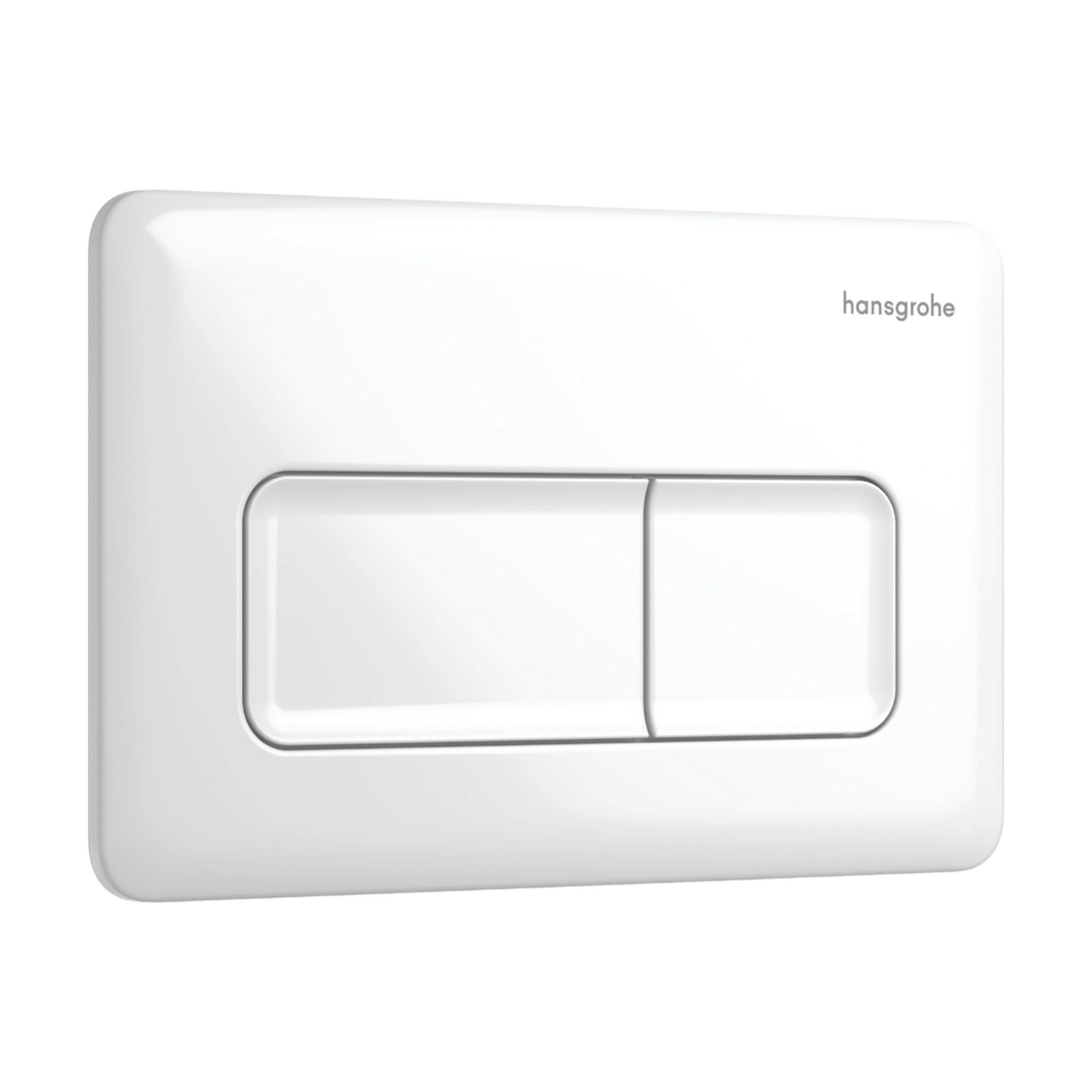 Кнопка для инсталяции Hansgrohe iFrame Original Q прямоугольная, белый (66001450)