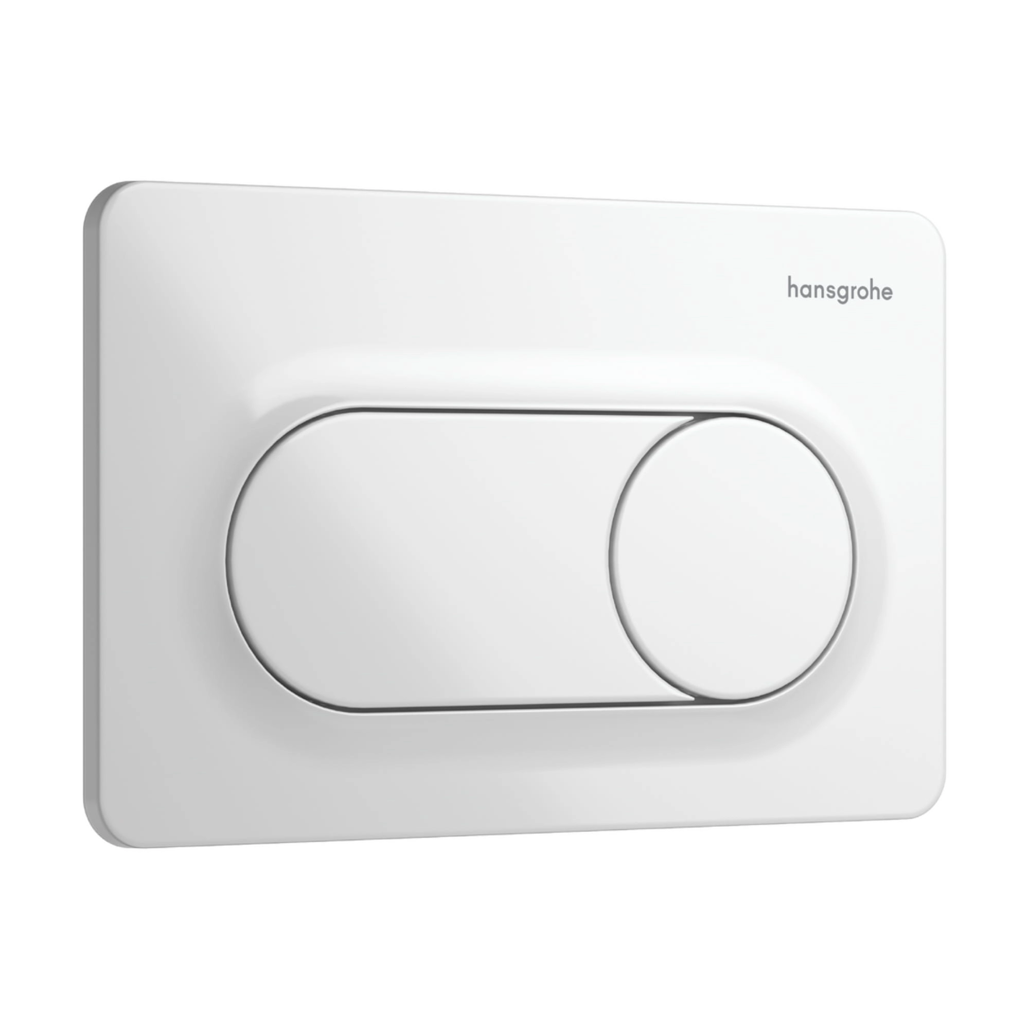 Кнопка для инсталяции Hansgrohe iFrame Original S прямоугольная, белый (66002450)