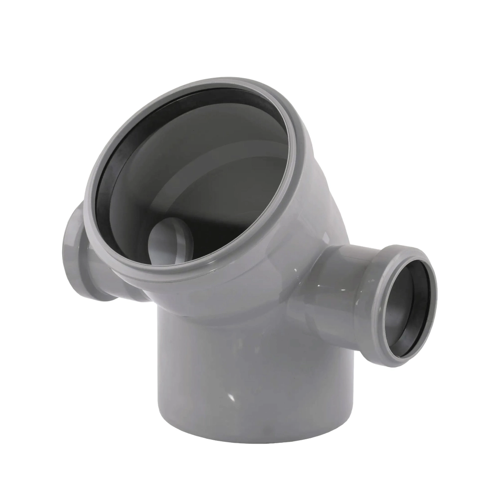 Колено канализационное TA Sewage 110х50х110 мм 45° (Ew2P(LR)_110/45+2*50/90)