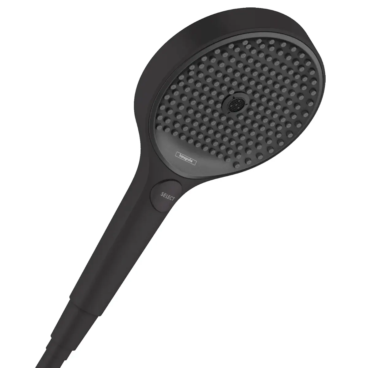 Лейка для душа Hansgrohe Rainfinity 130 3jet EcoSmart пластик, черный матовый (26865670)