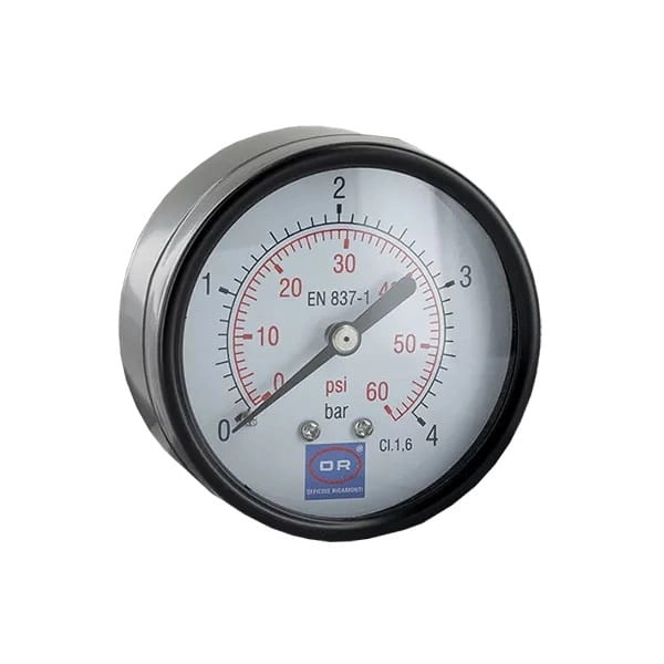 Манометр аксиальный Officine Rigamonti 1/4" 10 бар 63мм (0240.010)