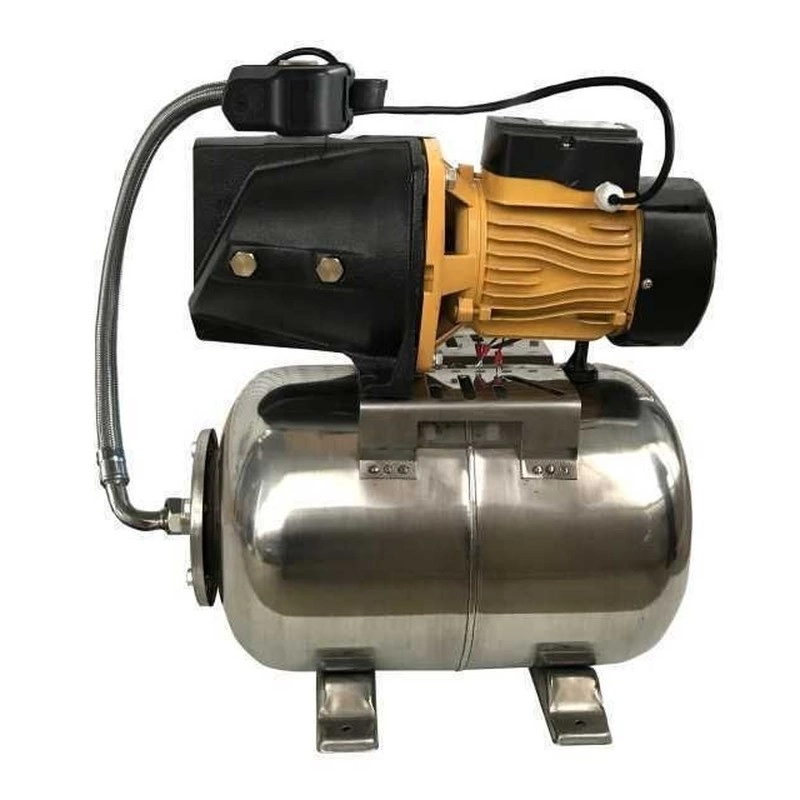 Насосная станция Optima JET100-PL-24INOX 1100 Вт Н 50 м Q 50 л/мин самовсасывающая, бак 24л