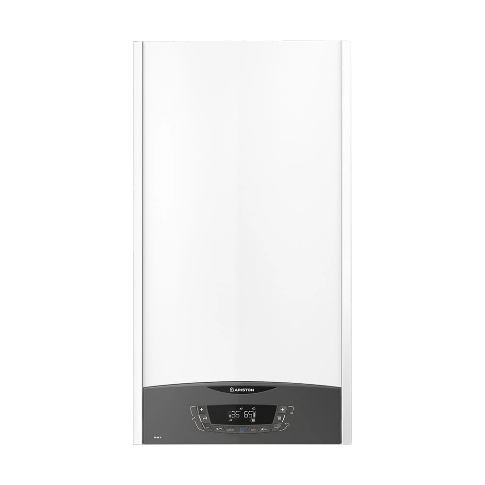 Газовый котел Ariston CLAS X 24 СF NG 24 кВт 240м2 дымоходный, двухконтурный + труба (3300866)