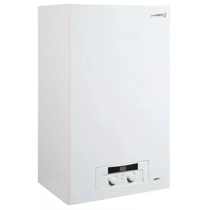 Газовый котел Protherm Lynx 24 (Рысь) 24 кВт 240м2 турбированный, двухконтурный + труба (0010010833)