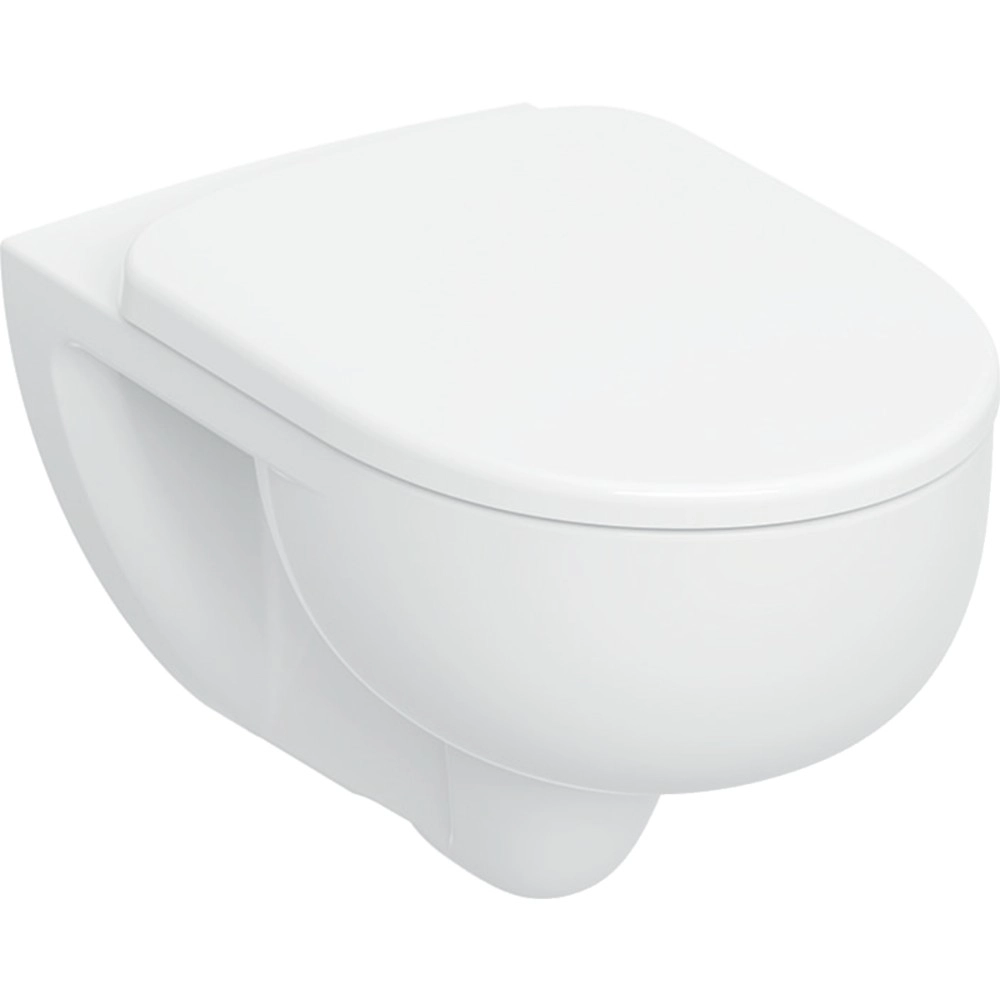 Подвесной унитаз Geberit Selnova 540x360 овальный, с сидением, белый (503.083.00.1)