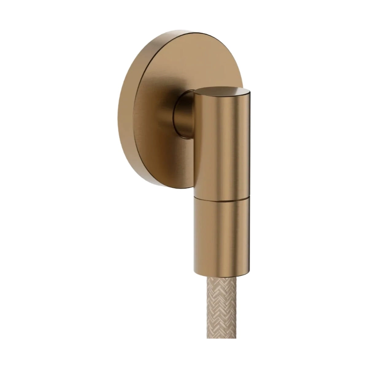 Шланговое подсоединение для душа Hansgrohe FixFit Fine S металл,  бронза (28882670)