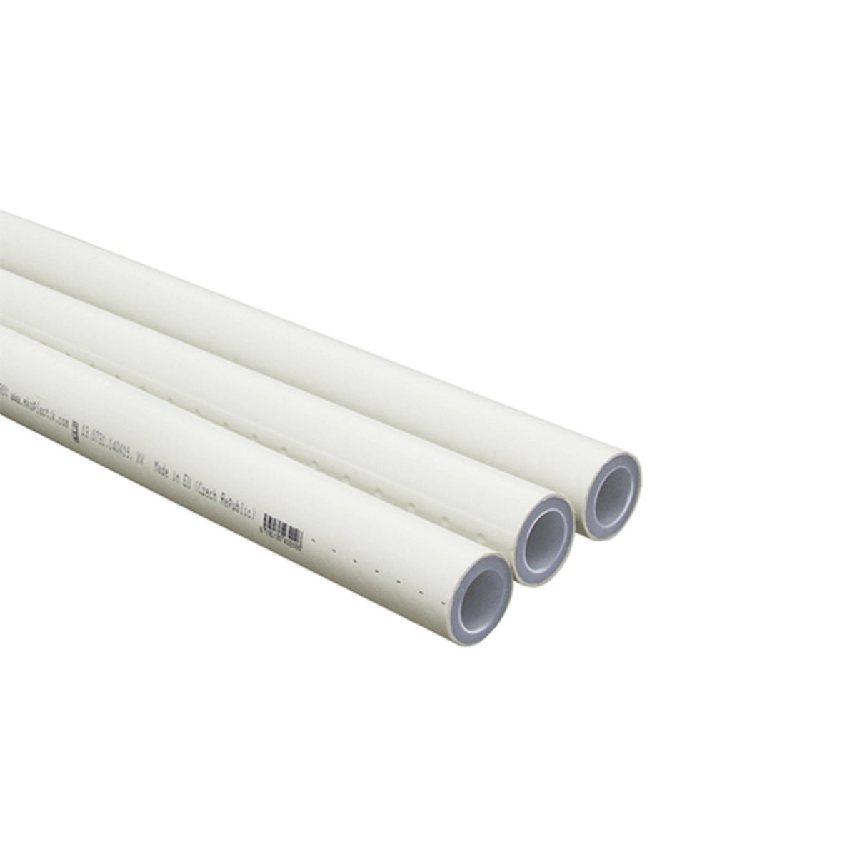 Труба полипропиленовая Ekoplastik PN20 50x6,9мм алюминий (4м) (STRS050RCT)