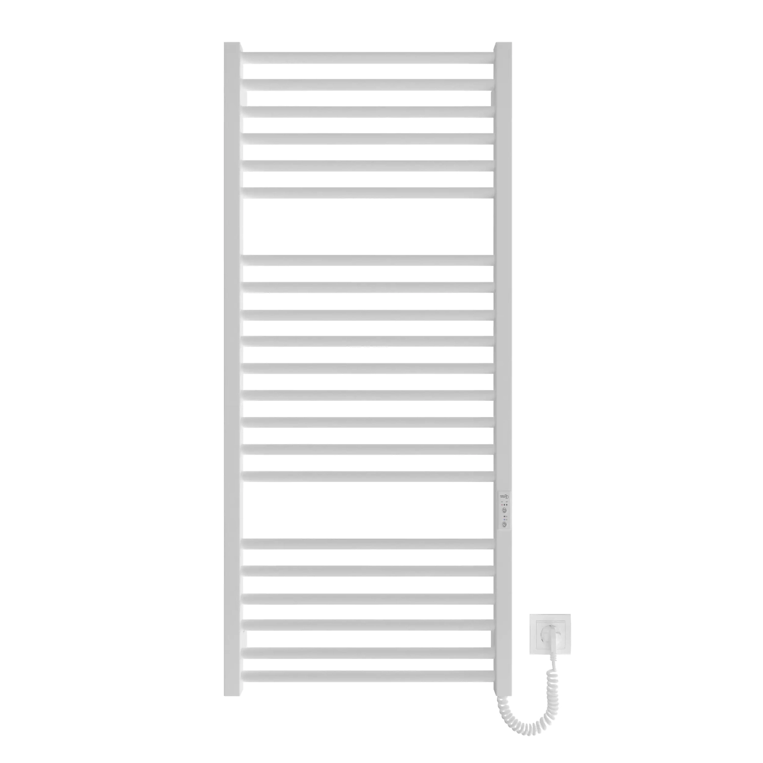 Электрический полотенцесушитель Hygge Family Derby 1170x530 вертикальный, белый матовый + регулятор (6.1.0404.06.WM)