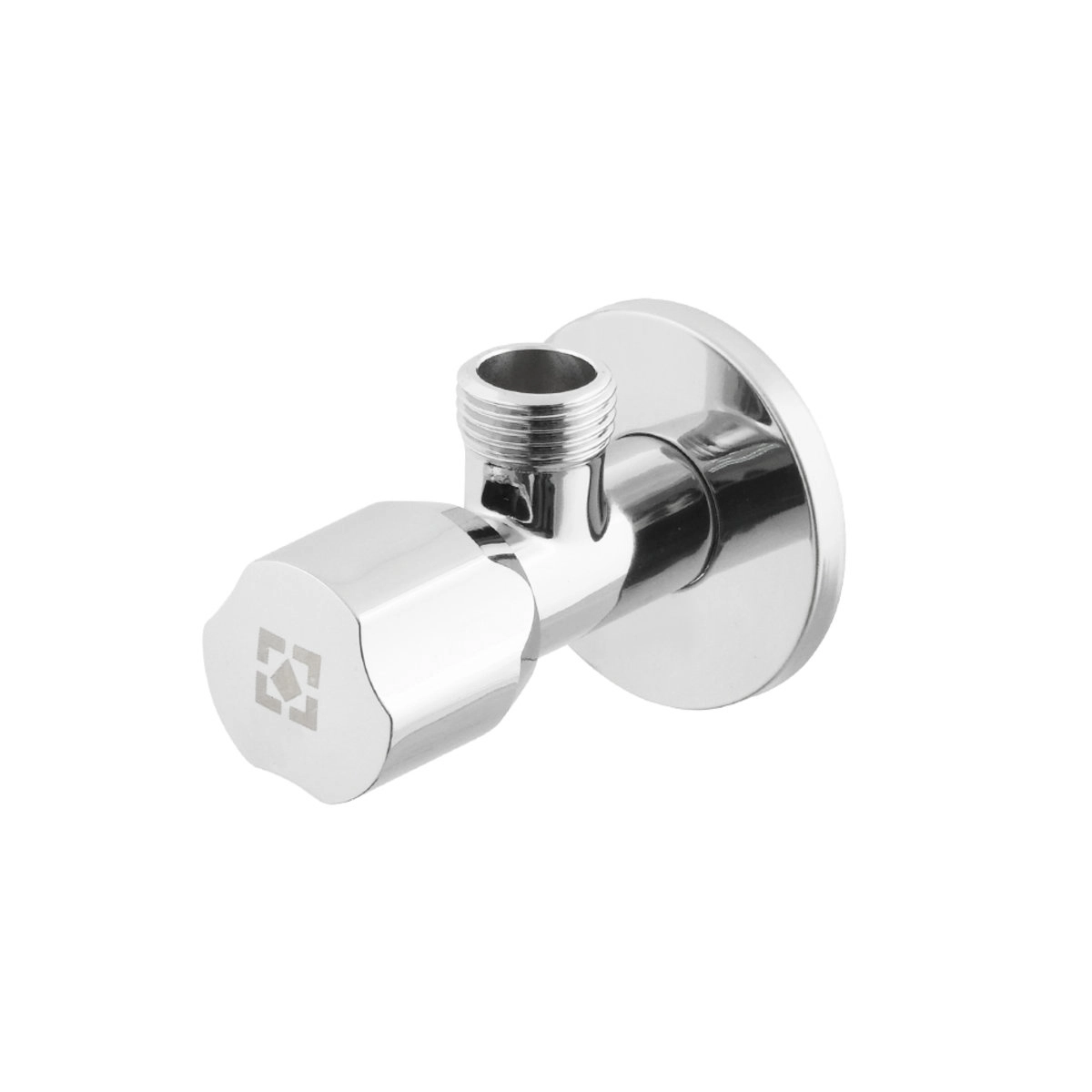 Приборный кран Raftec 1/2" НН угловой, латунь (VMI0101)