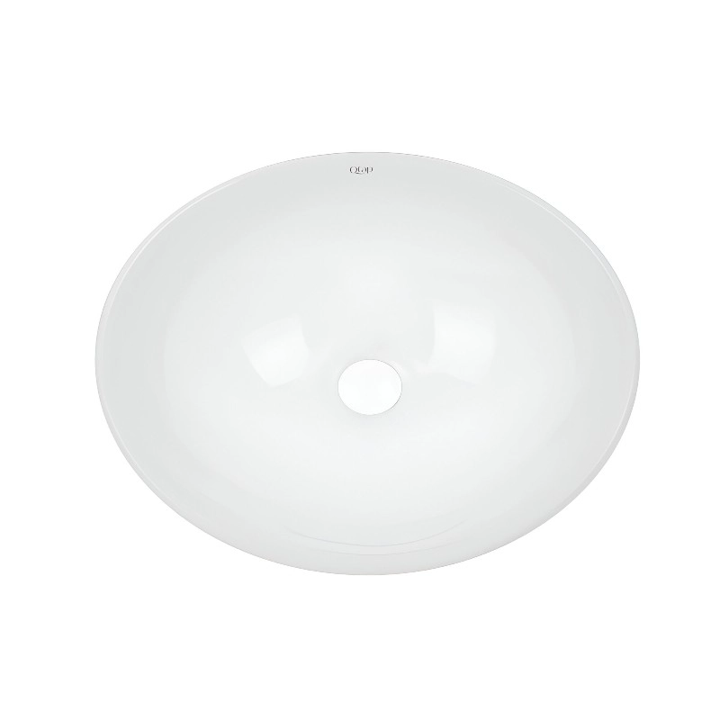 Раковина-чаша накладная Qtap Dove 415x340 белая (QT06113078WN)