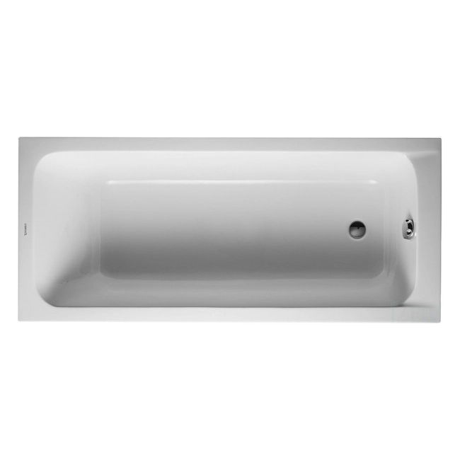 Ванна врезная Duravit D-Code 170x75 акриловая, белая глянцевая (700100000000000)