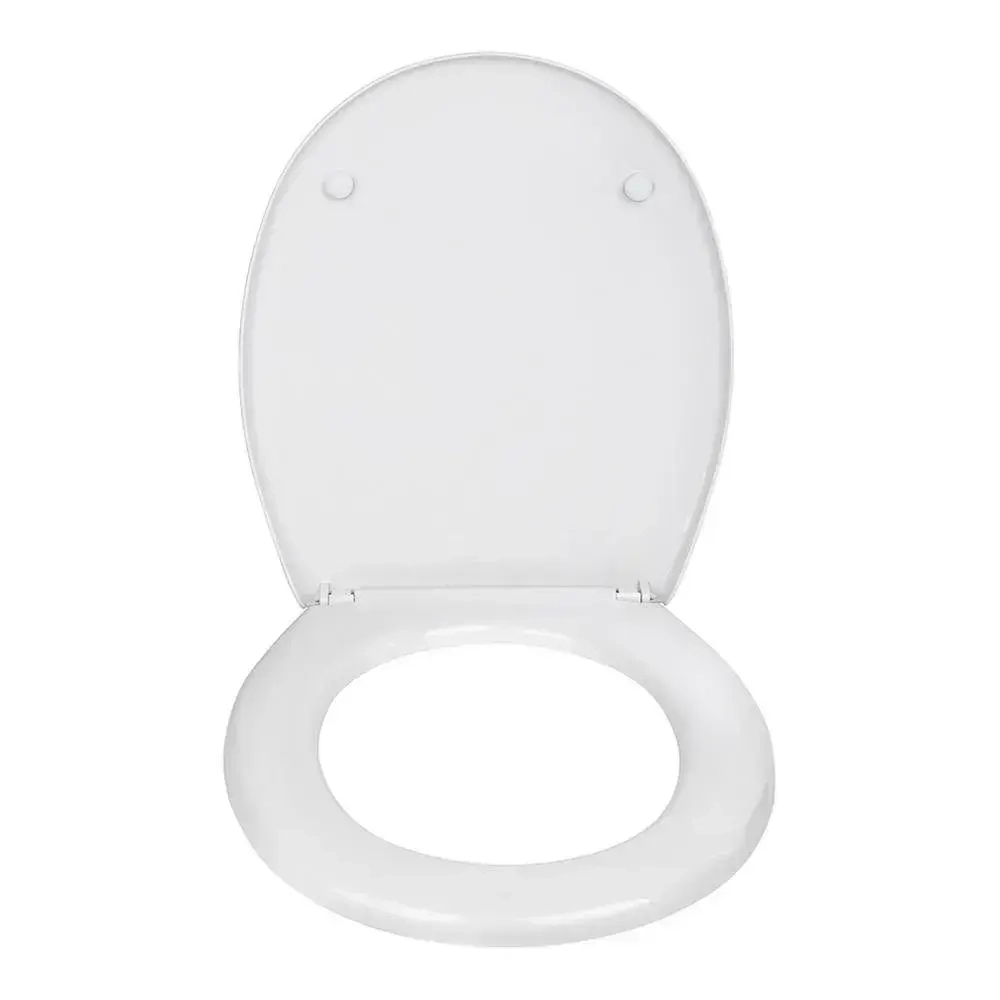 Сиденье для унитаза SoloPlast СУ-4 пластик, мягкое, белое