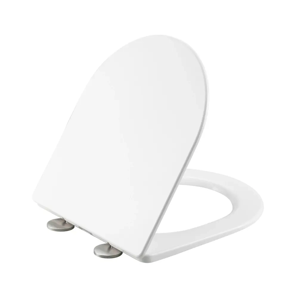 Сиденье для унитаза Qtap Taurus с микролифтом Slim Duroplast Quick Release, белый (QTSC179W49383)
