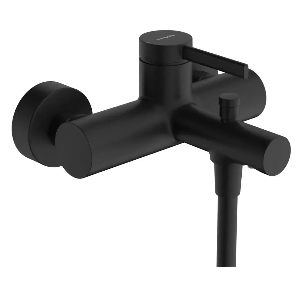 Смеситель для ванны Hansgrohe Zesis S однорычажный, черный матовый (74420670)