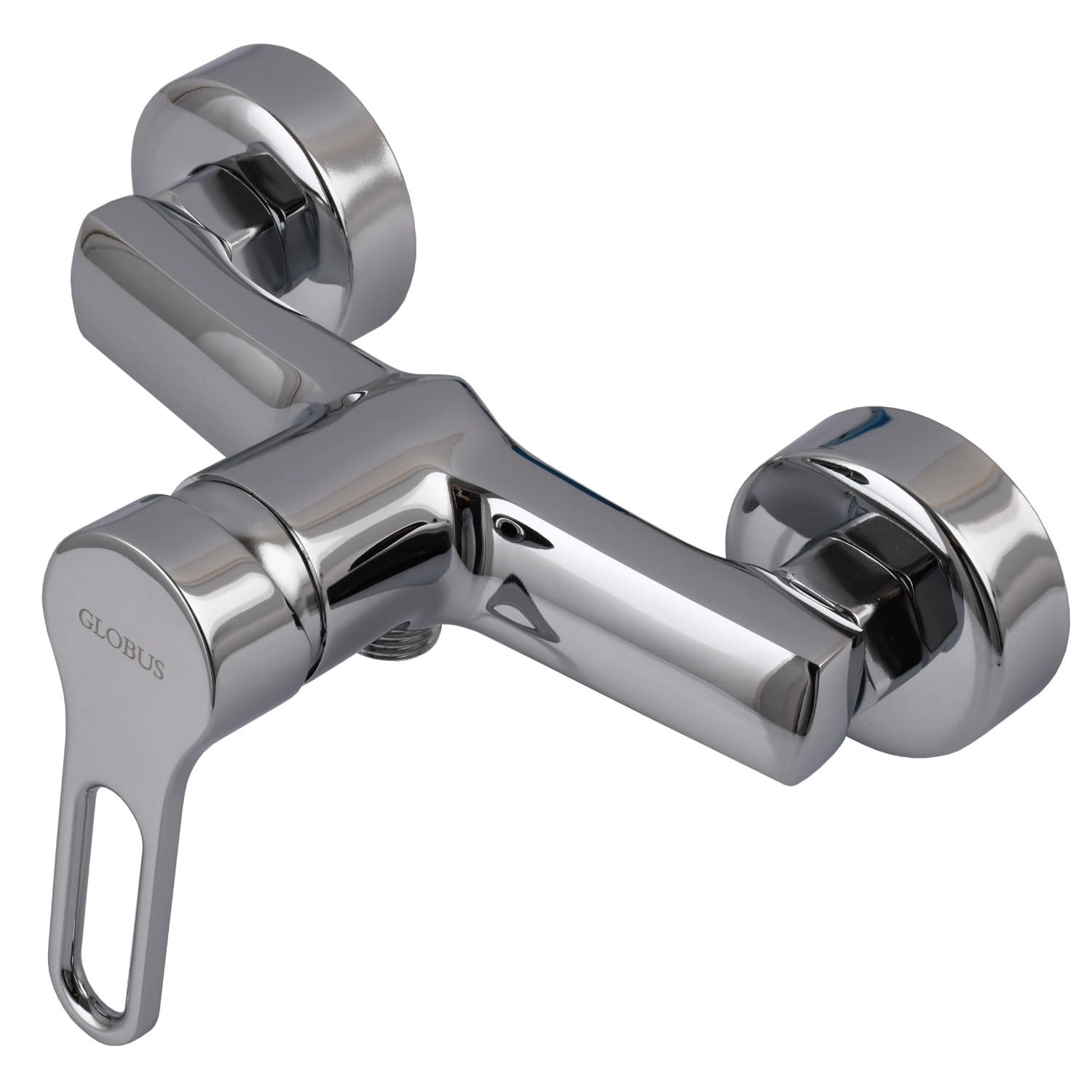 Смеситель для душа Globus Lux Dolly GLD-0105N однорычажный, хром + ручная лейка