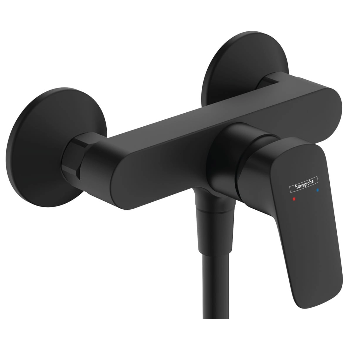 Смеситель для душа Hansgrohe Logis однорычажный, черный матовый (71600670)