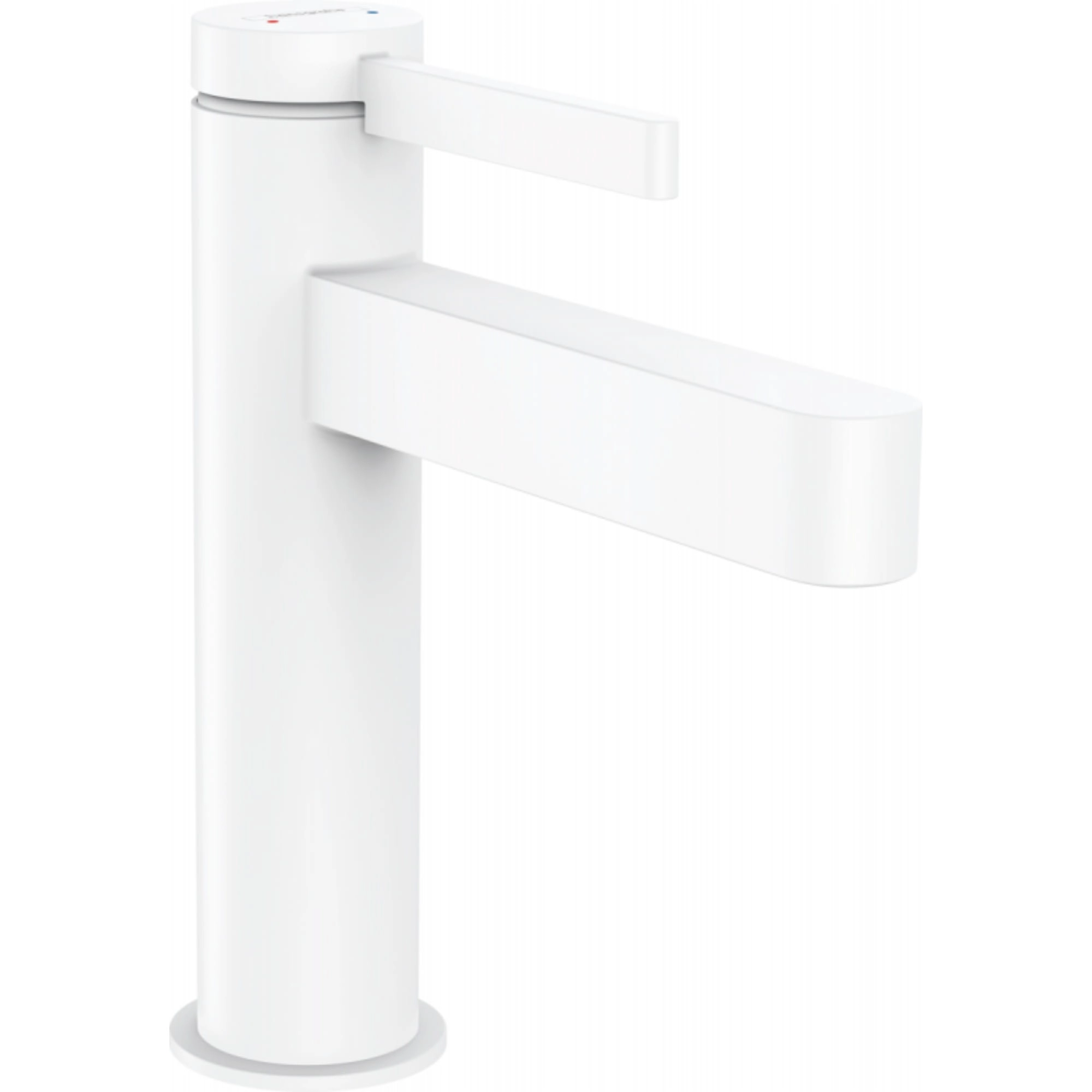 Смеситель для умывальника Hansgrohe Finoris однорычажный, белый матовый (76023700)