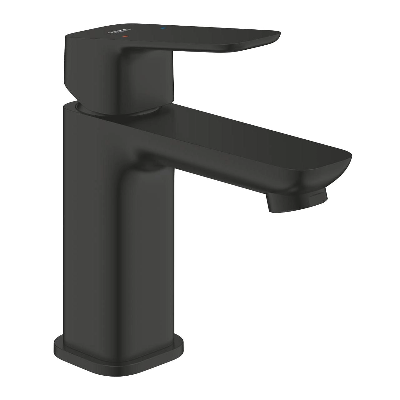 Смеситель для умывальника Grohe Cubeo S-Size однорычажный, черный матовый (1016992430)