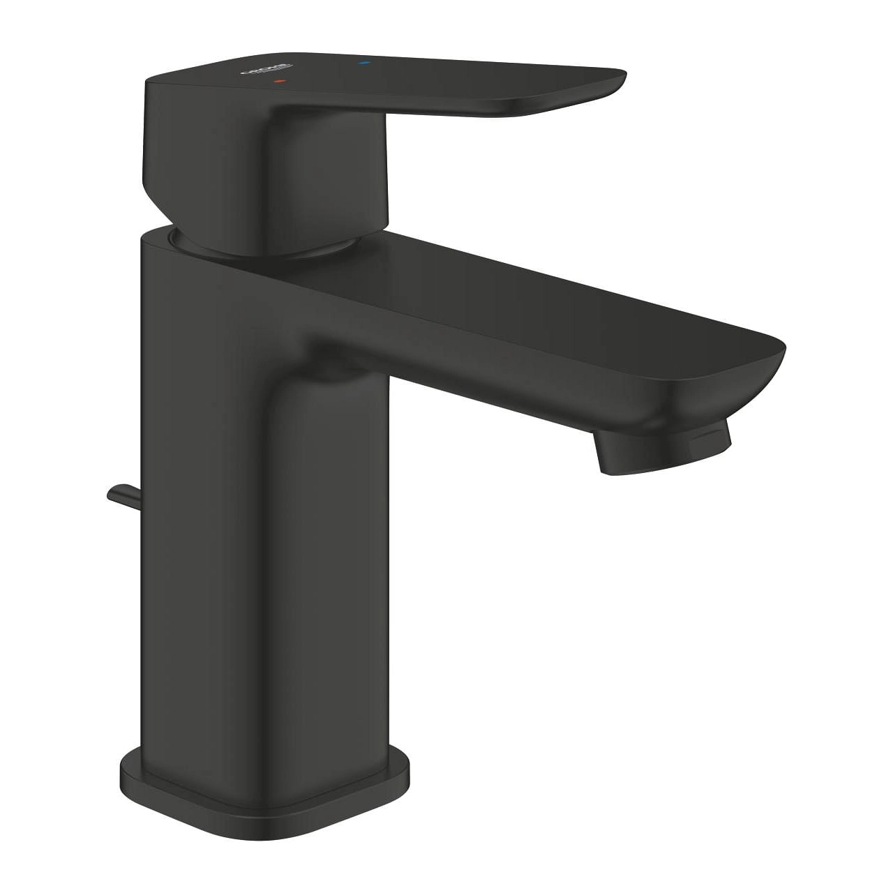 Смеситель для умывальника Grohe Cubeo S-Size однорычажный, черный матовый (1016942430)
