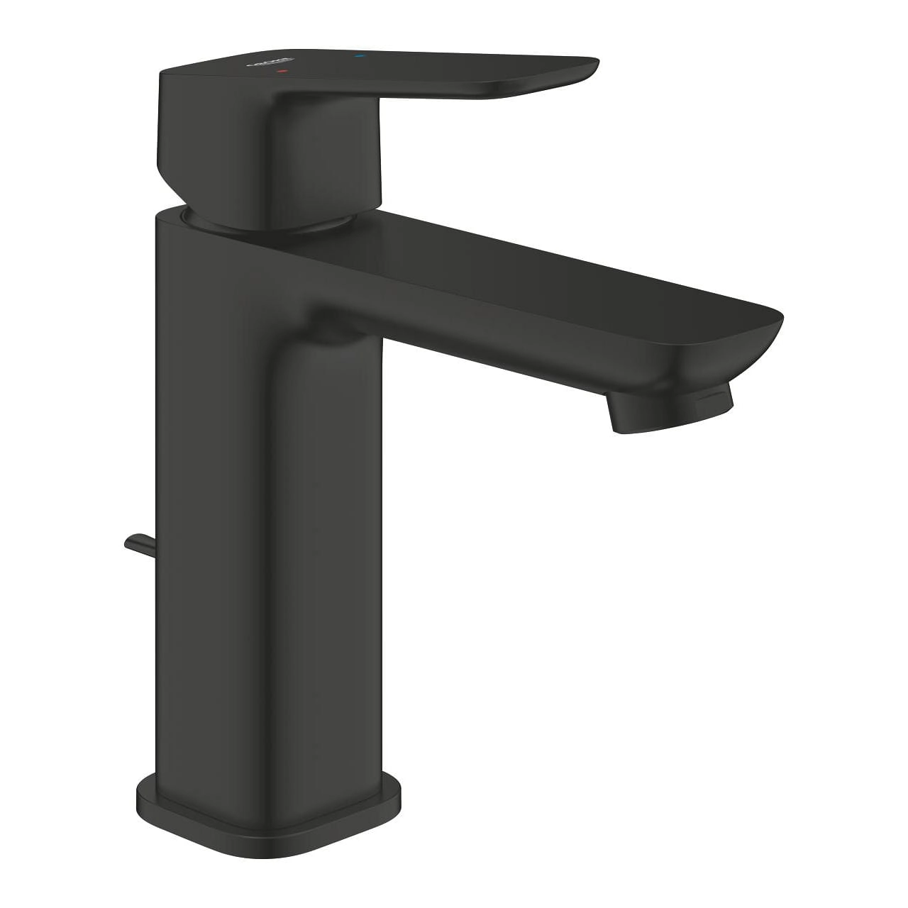 Смеситель для умывальника Grohe Cubeo М-Size однорычажный, черный матовый (1017492430)