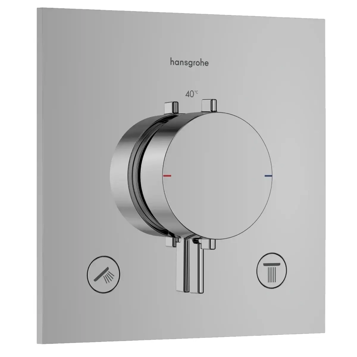 Смеситель для душа Hansgrohe Ecostat Comfort E термостатический, хром (33711000)