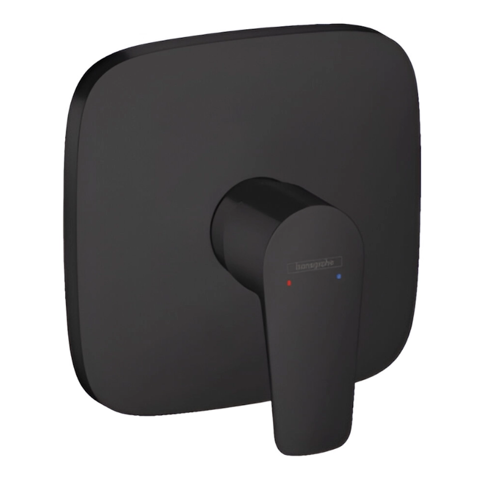 Смеситель для душа Hansgrohe Talis E однорычажный, черный матовый + IBOX universal (71765670+01800180)