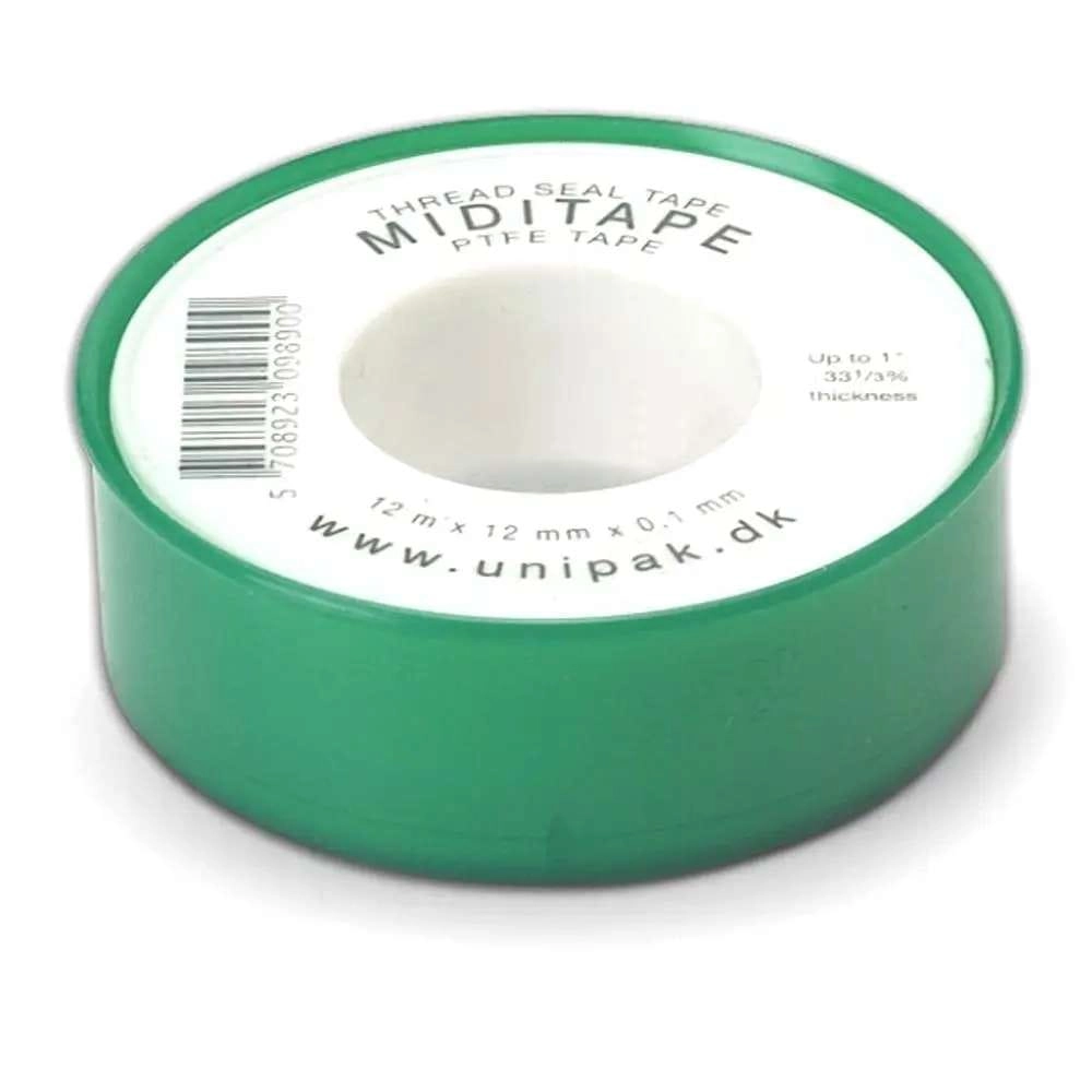 Фум-лента Unipak Miditape 12м 12x0,1мм (1000407)