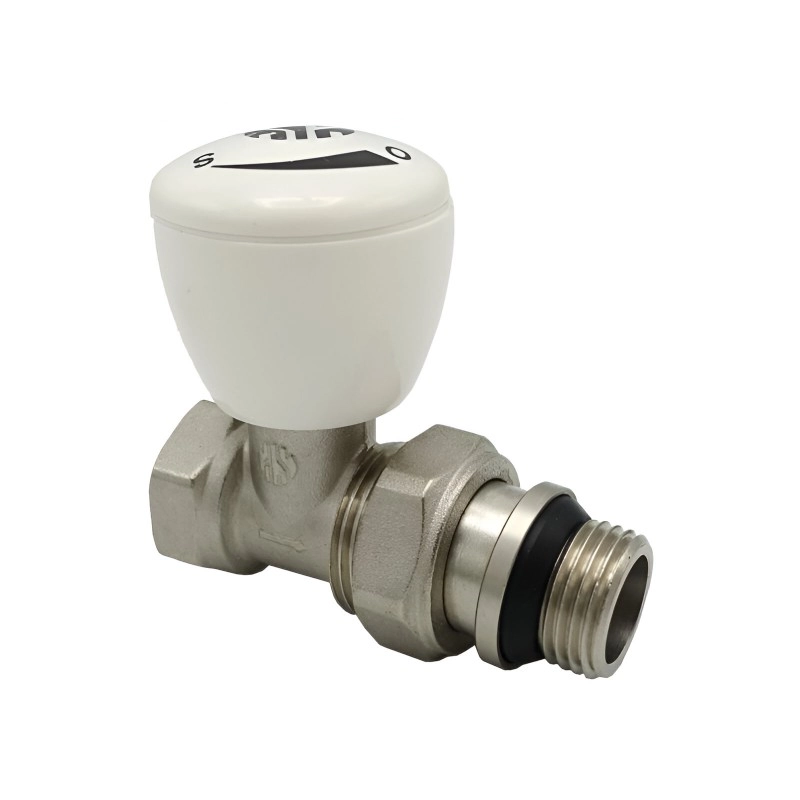 Кран радиаторный ASCO armatura 1/2" ВН, прямой (00000016701)