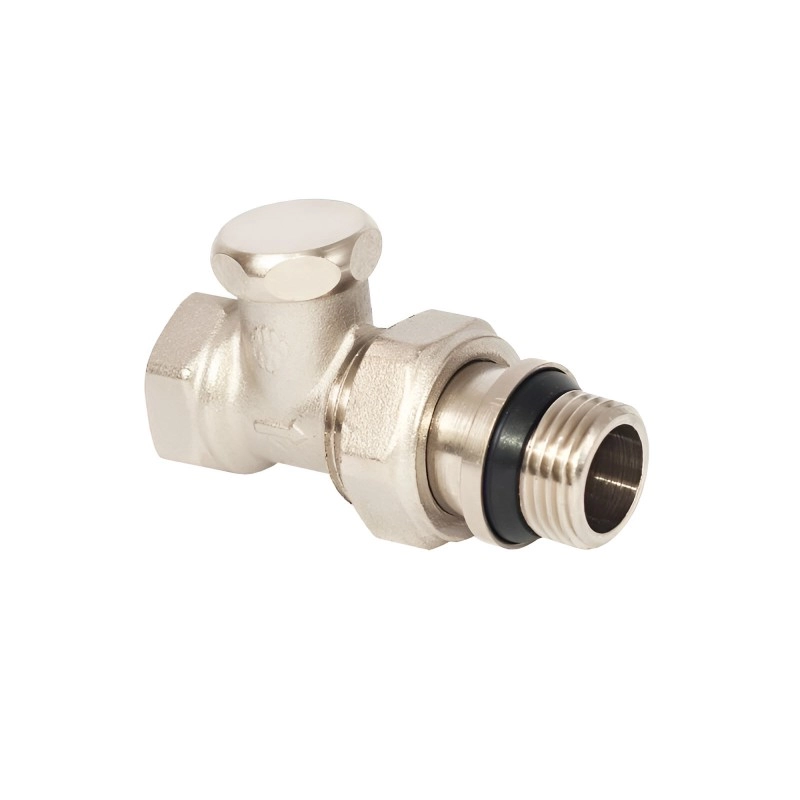 Кран радиаторный ASCO armatura 1/2" прямой, 20/160 (00000016702)