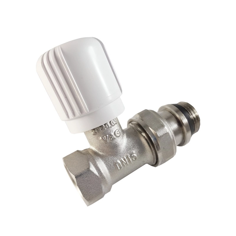 Кран радиаторный VALOGIN 1/2" V&amp G ручной регулировки, прямой (ТР-00023793)
