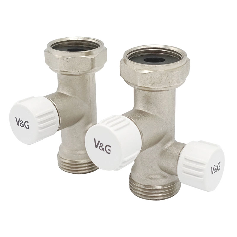 Узел Н-образный V&G 3/4"х3/4" ВН прямой, латунь (VG-607101)