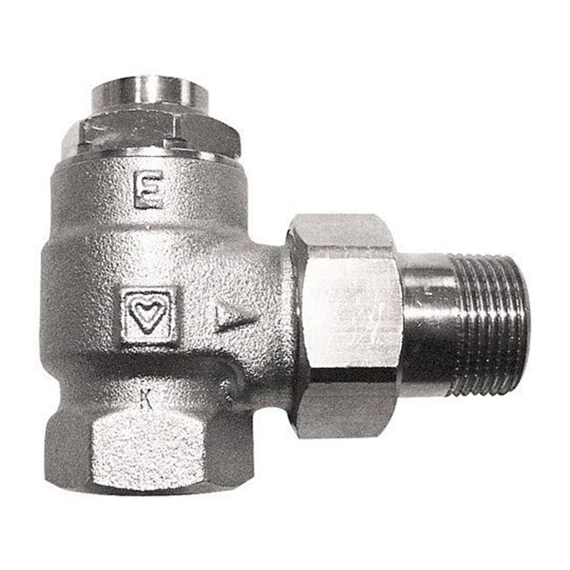 Термостатический вентиль HERZ RL-1-Е 3/4" угловой, латунь (1372402)