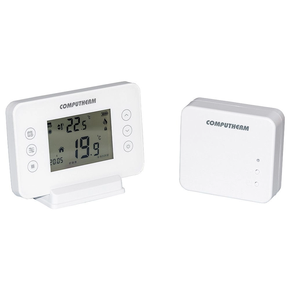 Терморегулятор для теплого пола COMPUTHERM 230В белый (T70RF)
