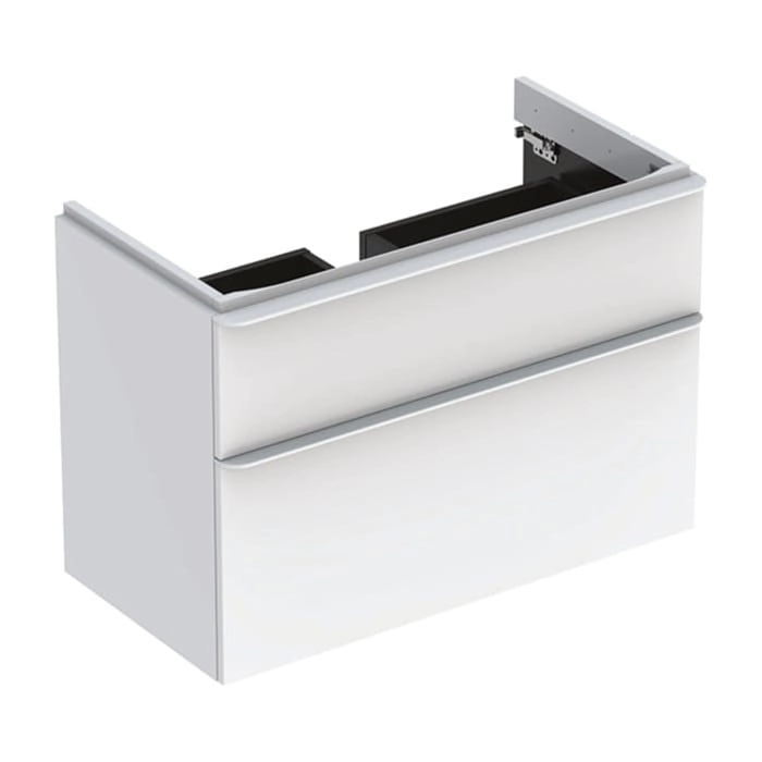 Тумба в ванную Geberit Smyle 884x617x470 подвесной, белый (500.354.00.1)